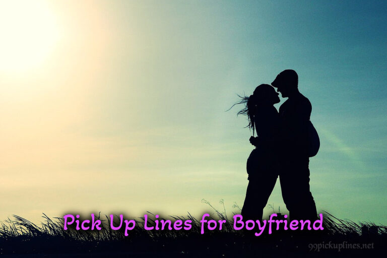 Pick Up Lines for Boyfriend